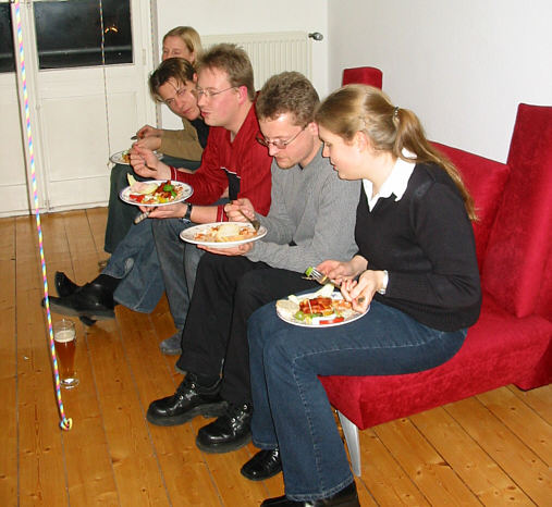 Rita, Achim, Timo, Jens, Carla